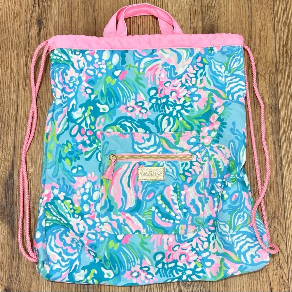 Colorful Women's Drawstring Backpack